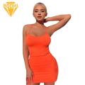 【Hot-Selling】 Hot Girl Dress Set V-neck Mini Dress Set for Club Party 2 Pcs Solid Color Sheath Dress with Stretchy Slim Fit for Dating Vacation Club Dress Set.