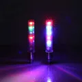 Bicycle Tire Valve Stem Light with 5 LED 7 Modes Battery Included Colorful Waterproof Safety Flashing Lights for Bicycle & Motorcycle Accessories. 