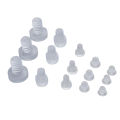 10/20/50/100pcs Rubber Furniture Embedded Bumper Glass Table Chair Leg Feet Bottom Slide Pad Floor Protector. 