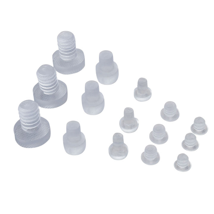10/20/50/100pcs Rubber Furniture Embedded Bumper Glass Table Chair Leg Feet Bottom Slide Pad Floor Protector
