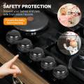 5x Knob Covers Kitchen Range Knob Covers Home Appliance Button Covers. 