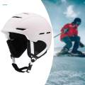 Ski Helmet Impact Resistant Winter Adjustable Fitting Skateboard Helmet L Size Pink. 