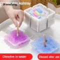 Wenefang 10pcs Disposable Ashtray Prevent Ash Remove Odor Water Soluble 2025 Film Smoke Sand Ointment An Vehicle Mounted Office Household. 