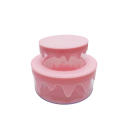 Transparent Jewelry container Delicate Double layers Storage box cake shape for Home organization Jewelry storage Children's. 