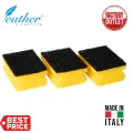 KITCHEN SPONGE SCOURER ANTI SCRATCH 3PCS PACK - FEATHER BRANCH. 