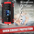 KOGEEK Mini Size Portable 12 V/24 V Car Cell C-harger Adapter Power Motorcycle Auto Cell C-harger with Digital Display. 
