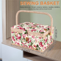 Extra Large Sewing Basket,for Needles, Thread, Tape Measure. 