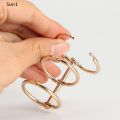 Sun1> 2pcs Metal 3 Rings Binder Notebook Hinged Rings Album Spiral Binder Rings Loose Leaf Circle Binding Clip Scrapbook Accessories well. 