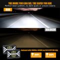5inch Car LED Headlights 4x6 inch Headlamp with White High/Low Beam DRL Amber Turn Signal - 1pcs. 