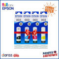Epson 003 Black/Cyan/Magenta/Yellow Ink Bottles (PC677A, PC678A, PC679A, PC680A, PC681A) | Printer Cartridges.lk | Best Price in Sri Lanka. 
