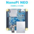 NanoPi NEO Development Board Open Source H3 Quad-Core Cortex-A7 Ubuntu Openwrt Armbian Blue Kits 256MB DDR3 RAM. 