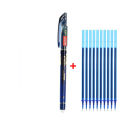 20 Sets / Set Of Rewritable Gel Pen Erasable Refill 0.38mm Needle Refill Blue Black Ink Blue Red Ink School Writing Stationery. 