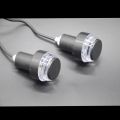 LED Motorcycle Turn Light Red Blue Indicator Flasher 22mm Bar End Blinker. 