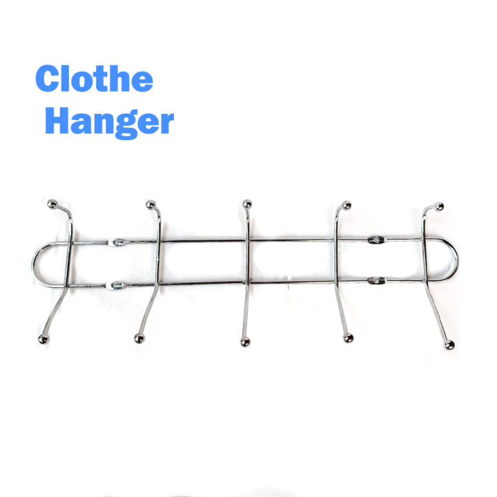 Silver Hanging Rack Silver Gold Stainless Steel Hanger Over Hooks Storage Hanging Rack ...