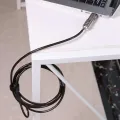 Computer Lock Cable 4-Digital USB Password Unlock Notebook Security. 