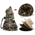 Camouflage Boonie Men Hat Tactical US Army Bucket Hats Military Multicam Panama Summer Cap Hunting Hiking Outdoor Camo Sun Caps. 