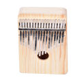 17 Keys Kalimba African Solid Pine Wood Thumb Piano Finger Percussion DIY. 