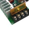 4000W AC 220V SCR Electric Voltage Regulator Motor Speed Controller Dimmers Dimming Speed. 