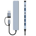 Multiport USB Hub 3.0 Multi USB Splitter 4 USB C Port 3.0 2.0 Ports Adapter Multiport Adapter for PC Laptop Computer Hub. 