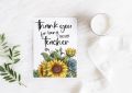 Teachers Day Card | Printable Gift For Teacher | World Teachers Day | Teacher Thank You Card, Teacher Appreciation Card. 