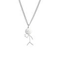 Couple Necklaces 2 Pcs Couple Matching Necklaces Love Heart Gesture Best Friends Gift Unisex Pendant Necklace Alloy Necklace. 
