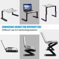 Stand and work with adjustable laptop desk AIR SPACE. 