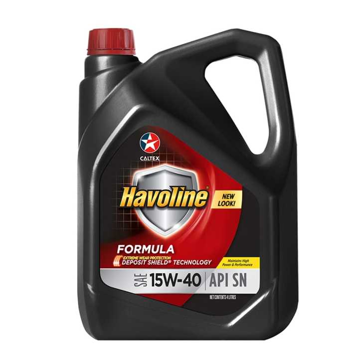 Caltex Havoline 15W 40 Engine Oil For Petrol Cars and Vans
