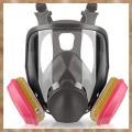 6800 Reusable Respirator Mask Gas Mask -with 60926 Air Filter for Organic Vapor, Dust, Paint, Formaldehyde. 