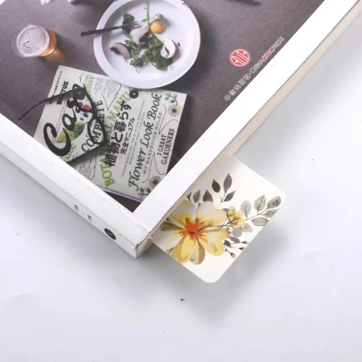 LANFY%20DIY%20Bookmark%20Reading%20Blank%20Paper%20Elegant%20Patterns%20School%2040%20pcs/pack%20Stationery%20Novelty%20Book%20Mark%20-%20Image%207