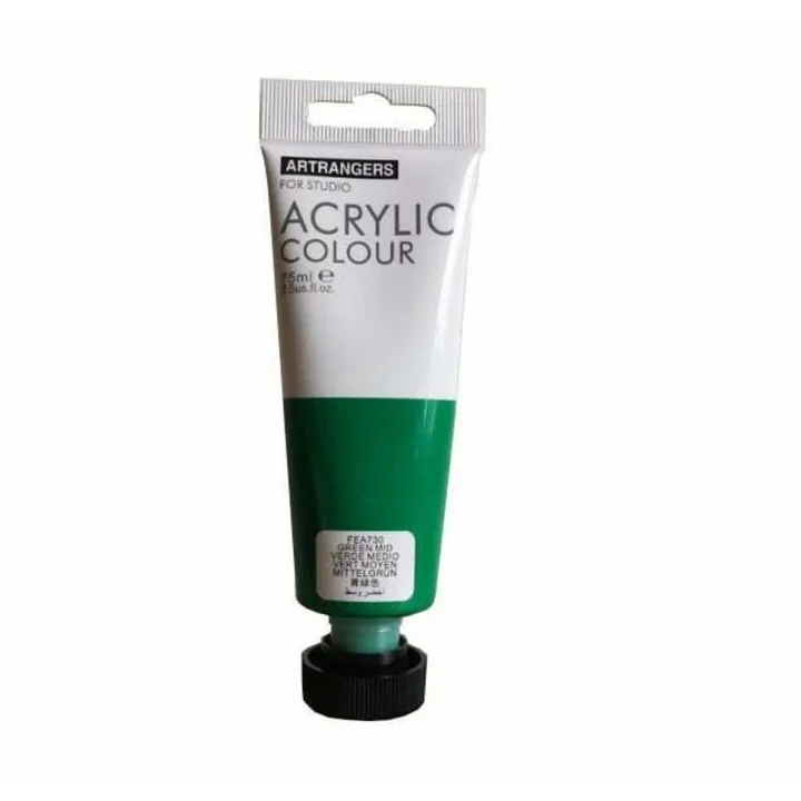 Acrylic Colors 75 ml Mid Green | Daraz.lk