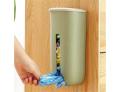 Wall Mount Kitchen Grocery Plastic Bag Garbage Bags Holder Dispenser Wall Mount Garbage Bag Storage Box. 