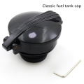 Motorcycle Fuel Tank Cap Oil Cap Retro Keyless Open for ,B. 