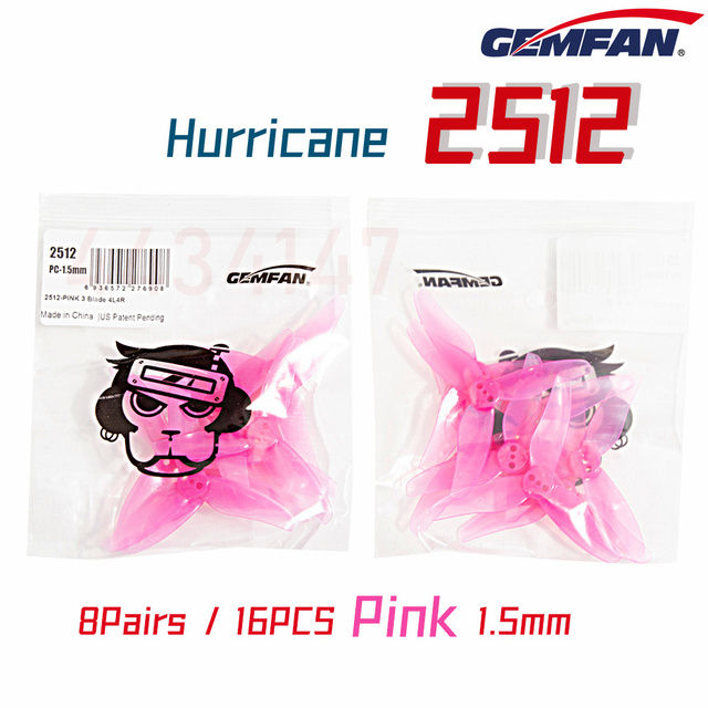 4pairs%20/8pairs%20Gemfan%20Hurricane%202512%202.5inch%203-%20Propeller%203%20Holes%201.5mm%20Props%20Fpv%20Propeller%20For%20Bassline%20Toothpick%20-%20Image%204