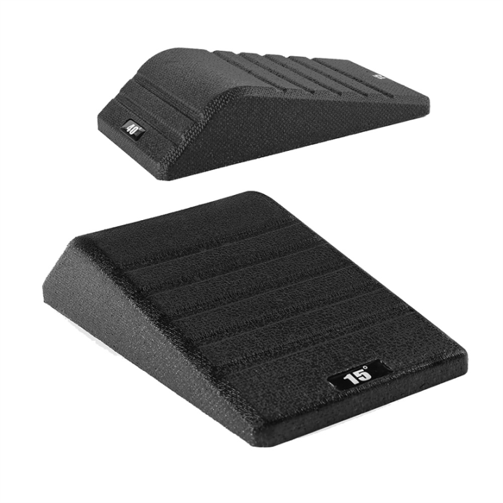 Slanting Ramp For Squat Wedge Block 2PCS Non Slip Squat Calf Raise Board Slant Ramp ...