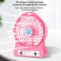 Hot New Portable Mini Handheld Fan Portable Rechargeable USB Desk Pocket Mini Fan Handheld Air Cooler Outdoor Office Fan wihout Battery. 