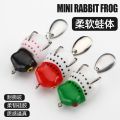 Mini Rabbit Frog Thunder Frog Lure Frog Black Fishing Long Casting Black Fishing Tool Simulation Fake Bait Multiple Colors Sequins [Top-notch quality]. 