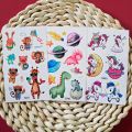 60PCS New Temporary Tattoo Sticker for Children Kids Waterproof Tattoos Festival Glitters Face Girls Boy Child Mini Tattoo. 