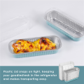 FORIDE Aluminum Foil Bread Frying Pan,50Pcs Disposable Mini Bread Pan with Lid,Small Bread Tin,Baking Cup,Dessert Pan Container. 