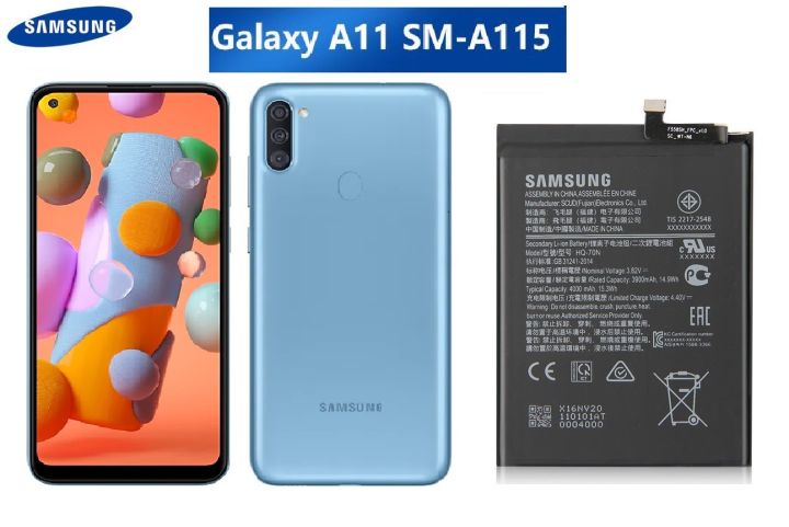Samsung Galaxy A11 battery HQ-70N For Samsung Galaxy A11 A115 SM-A115 4000mAh