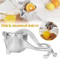 Stainless Steel Lemon Squeezer Citrus Juicer Hand Press Heavy Duty Manual Squeeze Juice Extractor. 