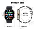 HK ULTRA ONE PLUS sim card Smart Watch, HK ULTRA ONE plus 5G SIM card compatible smart watch, Ultra One+ Smart Watch, Original 5G, GPS, WiFi Call, 4GB RAM, 64GB Memory, Download Any App That Can Take Photos, Android Smartwatch, New - Black. 