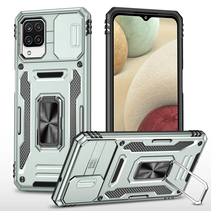 Samsung%20Galaxy%20A12%20Case,Shockproof%20Cases%20Built-in%20Slide%20Anti-Scratch%20Camera%20Cover%20-%20Image%203