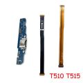 USB Charging Dock Port Mainboard Connector LCD Display Flex Cable For Samsung Galaxy Tab A 10.1 inch 2019 SM-T510 T515. 