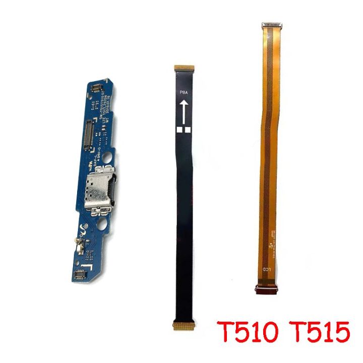 USB Charging Dock Port Mainboard Connector LCD Display Flex Cable For Samsung Galaxy Tab A 10.1 inch 2019 SM-T510 T515