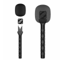 Handheld Wireless Interview Interview Go Mic Handle Adopter Microphone Interview Handheld Stick. 