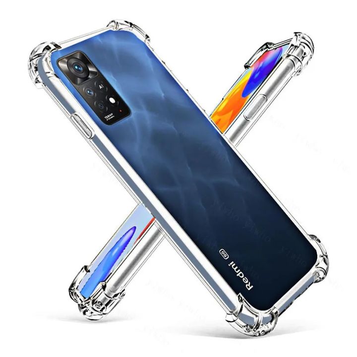 Redmi Note 11 pro 5g Shockproof Transparent Bumper Back cover for Redmi Note 11 pro 5g