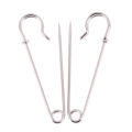 【BestGO】Mimar 12pcs Large Heavy Duty Stainless Steel Big Jumbo Safety Pin Blanket Crafting Silver. 
