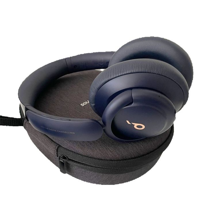 Soundcore by Anker Life Q30 Hybrid Active Noise Cancelling Headphones with Multiple Modes, Hi-Res Sound, Custom EQ via App, 40H Playtime, Comfortable Fit, Bluetooth Headphones, Multipoint Connection