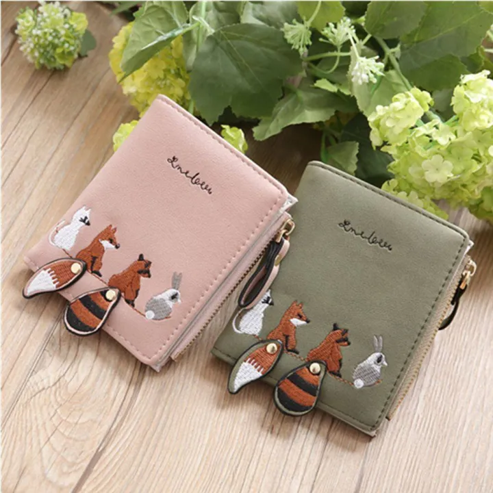 1%20x%20Animal%20Print%20Short%20Wallet%20New%20Cute%20Animal%20Print%20Embroidered%20Short%20Wallet%20High%20Quality%20PU%20Leather%20Small%20Purse%20Cartoon%20Wallets%20Zipper%20Mini%20Coin%20Card%20Holder%20for%20Girls%20Student%20-%20Image%203