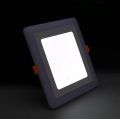 18w Two Color LED Blue Panel Light for Sunk (Ceiling) (3 steps) (18+6) W. 